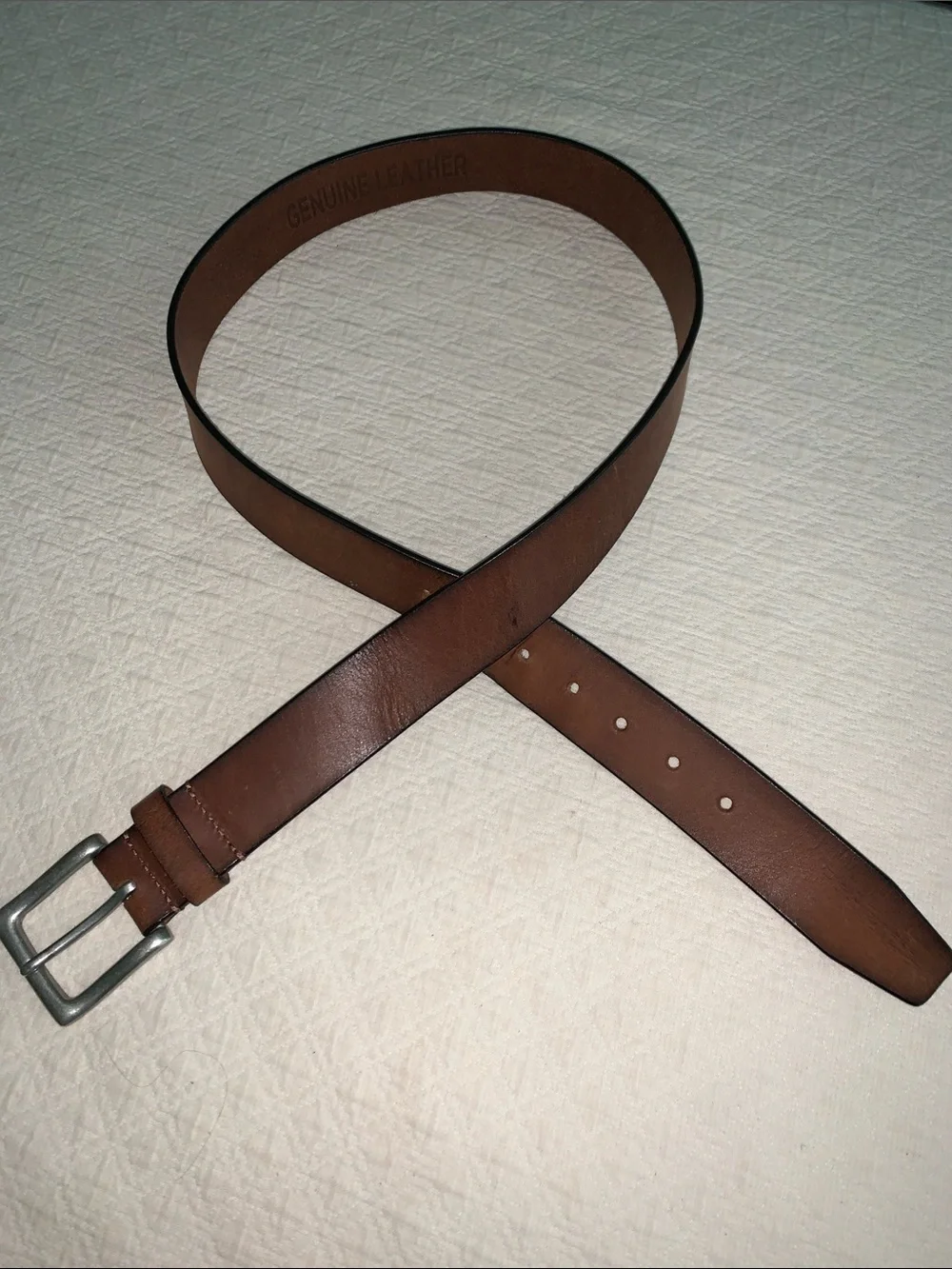 Genuine leather belt size large 38–40